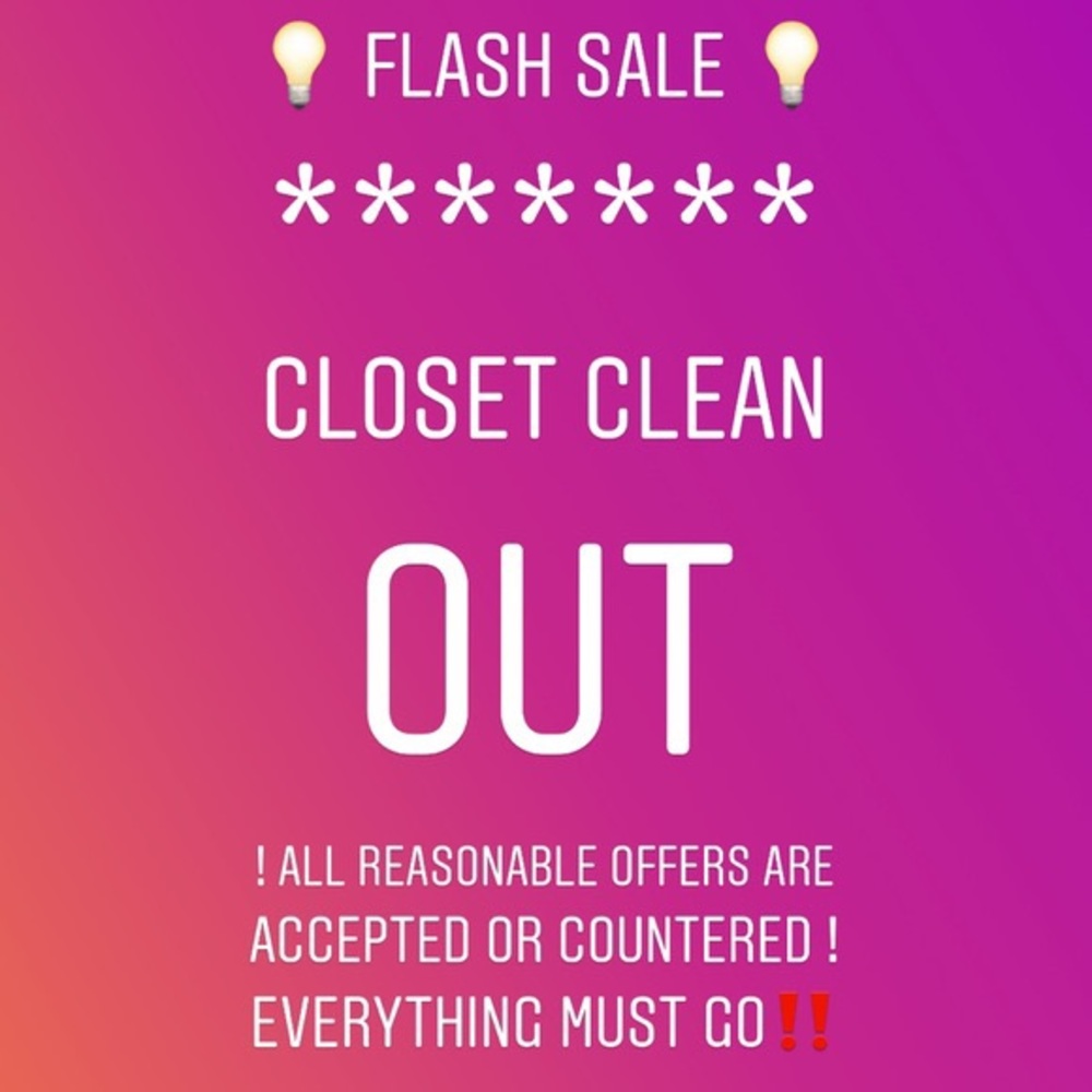 Ready to close up shop and sell - huge discounts!